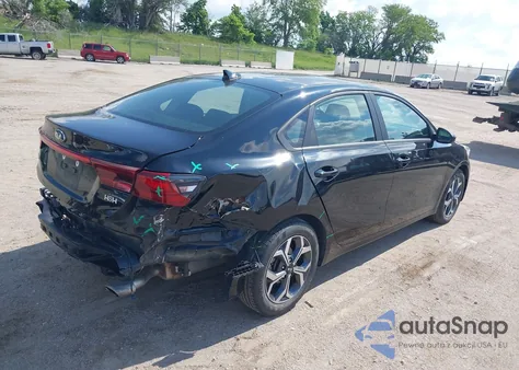 2021 Kia Forte Lxs from USA, damaged, VIN 3KPF24AD6ME287337